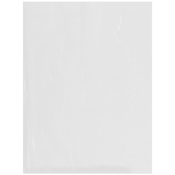 Plymor Flat Open Clear Plastic Poly Bags 5 x 10 Pack of 100 2 Mil Plymor Flat Open Clear Plastic Poly Bags 5 x 10 Pack of 100 2 Mil